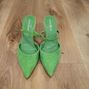 Marc Fisher Lime Green Heels